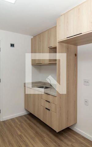 Studio à venda com 22m², 1 quarto e sem vagaCozinha