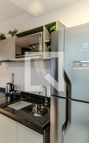 Studio à venda com 30m², 1 quarto e sem vagaCozinha