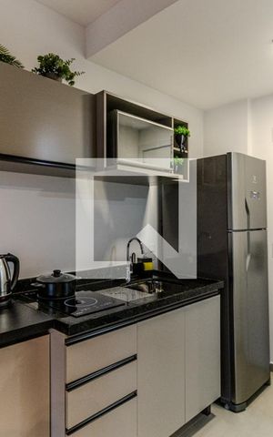 Studio à venda com 30m², 1 quarto e sem vagaCozinha