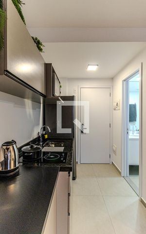 Studio à venda com 30m², 1 quarto e sem vagaCozinha