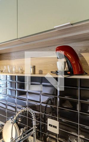 Studio à venda com 26m², 1 quarto e sem vagaCozinha