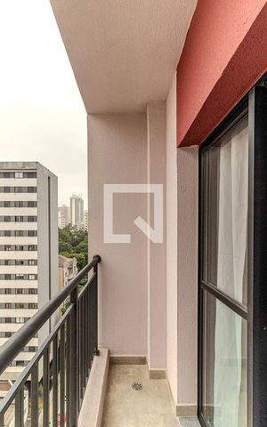 Studio à venda com 26m², 1 quarto e sem vagaVaranda