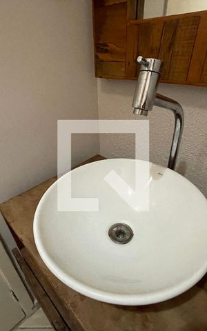 Casa de condomínio à venda com 93m², 3 quartos e 2 vagasDetalhe do lavabo
