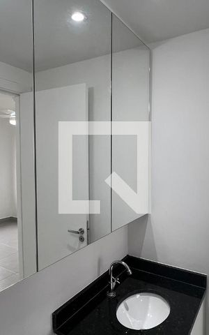 Studio para alugar com 24m², 1 quarto e sem vaga Studio para alugar com 24m², 1 quarto e sem vagaBanheiro Studio