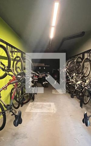 Studio para alugar com 24m², 1 quarto e sem vaga Studio para alugar com 24m², 1 quarto e sem vagaBicicletário