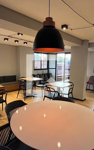 Studio para alugar com 24m², 1 quarto e sem vaga Studio para alugar com 24m², 1 quarto e sem vagaSalão de Festas