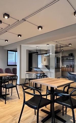 Studio para alugar com 24m², 1 quarto e sem vaga Studio para alugar com 24m², 1 quarto e sem vagaSalão de Festas