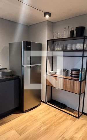 Studio para alugar com 24m², 1 quarto e sem vaga Studio para alugar com 24m², 1 quarto e sem vagaSalão de Festas