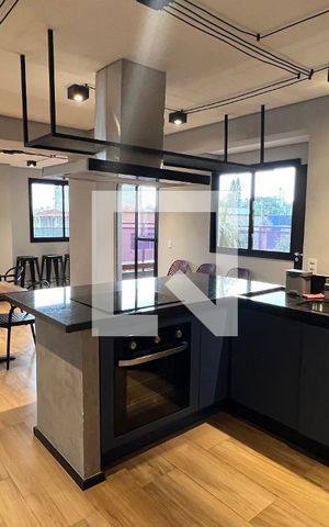 Studio para alugar com 24m², 1 quarto e sem vaga Studio para alugar com 24m², 1 quarto e sem vagaSalão de Festas