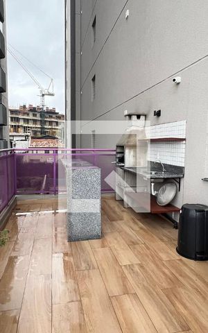 Studio para alugar com 24m², 1 quarto e sem vaga Studio para alugar com 24m², 1 quarto e sem vagaSalão de Festas