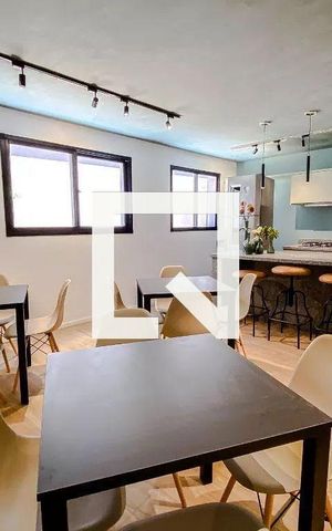 Apartamento à venda com 24m², 1 quarto e sem vaga Apartamento à venda com 24m², 1 quarto e sem vagaÁrea comum - Salão de festas