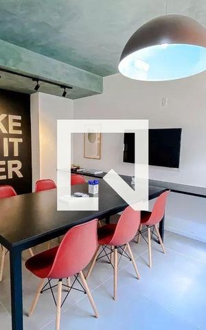 Apartamento à venda com 24m², 1 quarto e sem vaga Apartamento à venda com 24m², 1 quarto e sem vagaÁrea comum - Sala de reunião
