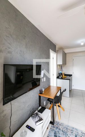 Apartamento à venda com 27m², 1 quarto e sem vaga Apartamento à venda com 27m², 1 quarto e sem vagaSala
