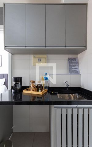 Apartamento à venda com 27m², 1 quarto e sem vaga Apartamento à venda com 27m², 1 quarto e sem vagaCozinha