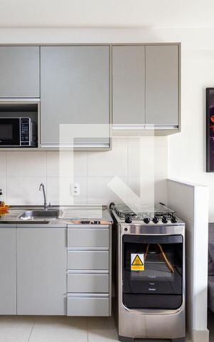 Apartamento à venda com 27m², 1 quarto e sem vaga Apartamento à venda com 27m², 1 quarto e sem vagaCozinha