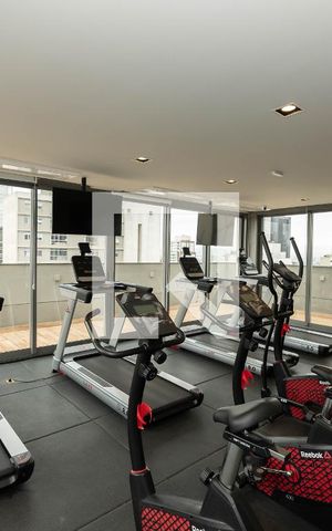 Studio à venda com 29m², 1 quarto e sem vaga Studio à venda com 29m², 1 quarto e sem vagaÁrea comum - Academia