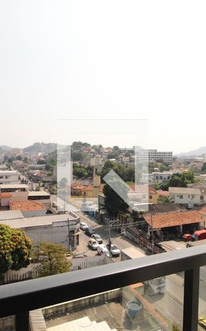 Apartamento à venda com 34m², 1 quarto e sem vagaVista da sala