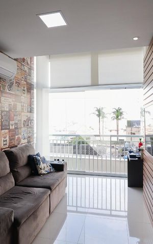 Apartamento à venda com 57m², 2 quartos e 1 vagaSala