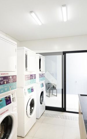 Studio à venda com 26m², 0 quarto e sem vagaLavanderia