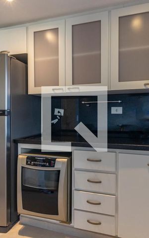 Studio para alugar com 67m², 1 quarto e 1 vaga Studio para alugar com 67m², 1 quarto e 1 vagaCozinha e Área de Serviço