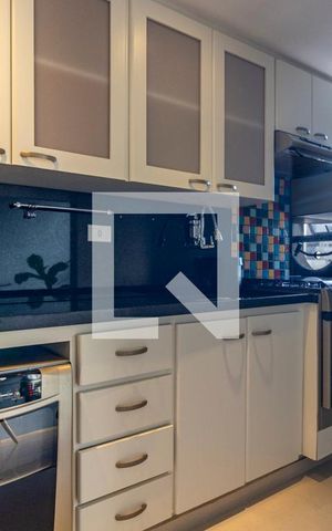 Studio para alugar com 67m², 1 quarto e 1 vaga Studio para alugar com 67m², 1 quarto e 1 vagaCozinha e Área de Serviço