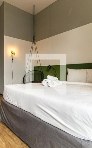 Studio para alugar com 24m², 1 quarto e sem vagaStudio
