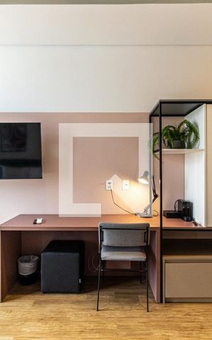 Studio para alugar com 24m², 1 quarto e sem vagaStudio