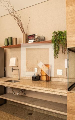 Apartamento para alugar com 25m², 1 quarto e sem vaga Apartamento para alugar com 25m², 1 quarto e sem vagaÁrea comum - Churrasqueira