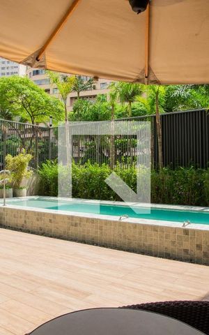 Apartamento para alugar com 25m², 1 quarto e sem vaga Apartamento para alugar com 25m², 1 quarto e sem vagaÁrea comum - Piscina