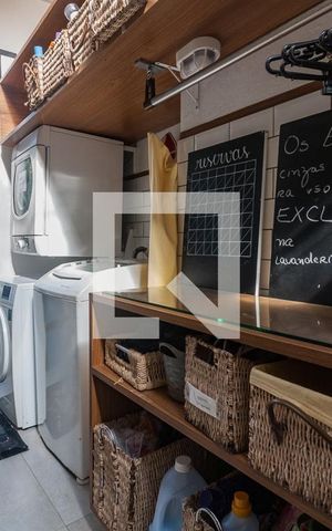 Studio para alugar com 25m², 1 quarto e 1 vaga Studio para alugar com 25m², 1 quarto e 1 vagaLavanderia