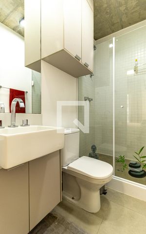 Studio para alugar com 30m², 1 quarto e sem vagaBanheiro