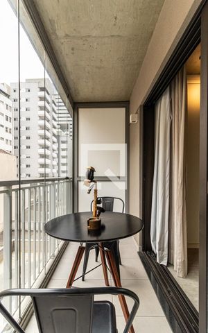 Studio para alugar com 30m², 1 quarto e sem vagaVaranda