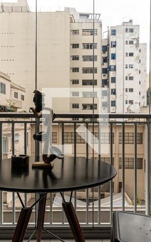 Studio para alugar com 30m², 1 quarto e sem vagaVaranda