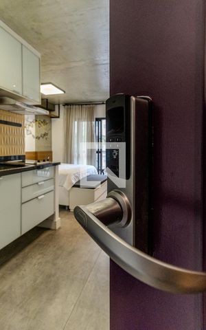 Studio para alugar com 30m², 1 quarto e sem vagaFechadura Eletrônica