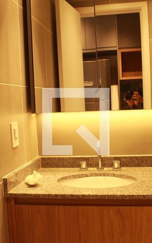 Studio para alugar com 28m², 1 quarto e sem vagaBanheiro Studio