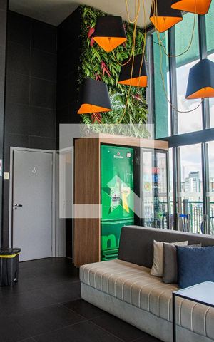 Studio para alugar com 35m², 1 quarto e 1 vaga Studio para alugar com 35m², 1 quarto e 1 vagaÁrea comum - Sala de TV/Mercadinhno