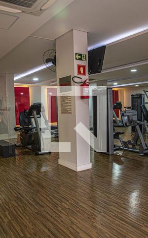 Studio para alugar com 35m², 1 quarto e 1 vaga Studio para alugar com 35m², 1 quarto e 1 vagaÁrea comum - Academia