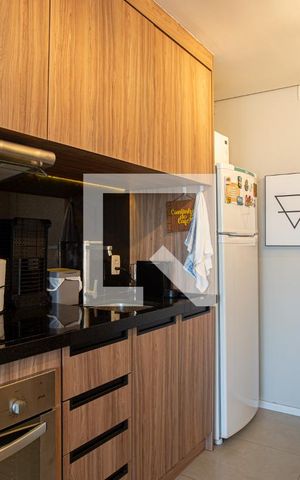 Studio para alugar com 35m², 1 quarto e 1 vaga Studio para alugar com 35m², 1 quarto e 1 vagaCozinha