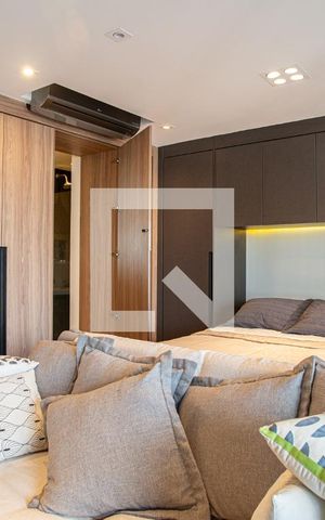Studio para alugar com 35m², 1 quarto e 1 vaga Studio para alugar com 35m², 1 quarto e 1 vagaSala/Quarto