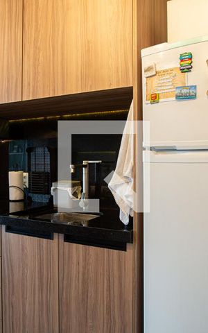 Studio para alugar com 35m², 1 quarto e 1 vaga Studio para alugar com 35m², 1 quarto e 1 vagaCozinha