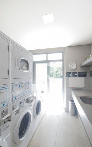 Apartamento para alugar com 45m², 1 quarto e 1 vaga Apartamento para alugar com 45m², 1 quarto e 1 vagaLavanderia