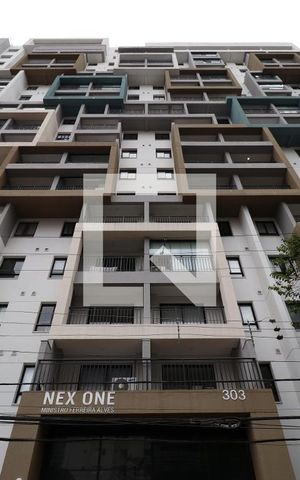 Apartamento para alugar com 35m², 1 quarto e sem vagaFachada do bloco