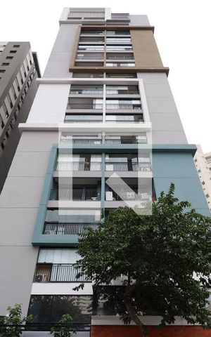 Apartamento para alugar com 35m², 1 quarto e sem vagaFachada