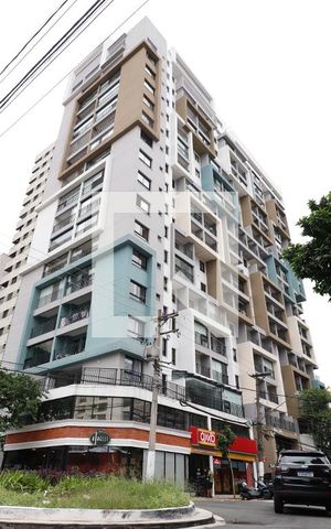 Apartamento para alugar com 35m², 1 quarto e sem vagaFachada do Prédio