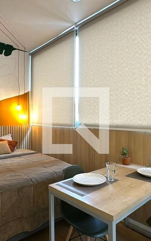 Studio para alugar com 19m², 1 quarto e sem vaga Studio para alugar com 19m², 1 quarto e sem vagaSala/Quarto