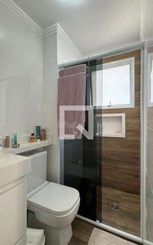 Apartamento para alugar com 85m², 3 quartos e 2 vagasBanheiro da Suíte 1
