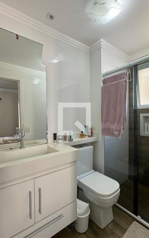 Apartamento para alugar com 85m², 3 quartos e 2 vagasBanheiro da Suíte 1