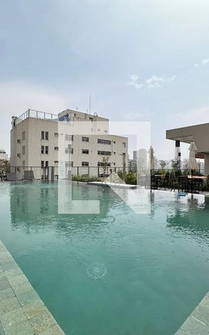 Studio para alugar com 24m², 0 quarto e sem vagaPiscina