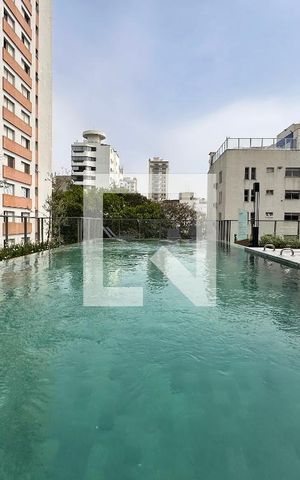 Studio para alugar com 24m², 0 quarto e sem vagaPiscina