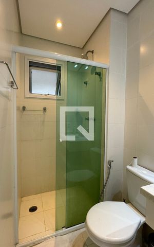 Apartamento à venda com 53m², 1 quarto e 2 vagasBanheiro da Suíte 1